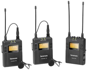 Saramonic UwMic9 TX9&TX9&RX9 nasadzovací sada bezdrôtového mikrofónu Druh prenosu:bezdrôtový