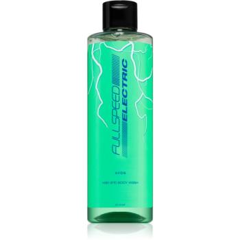 Avon Full Speed Electric parfumovaný sprchovací gél 2 v 1 pre mužov 250 ml