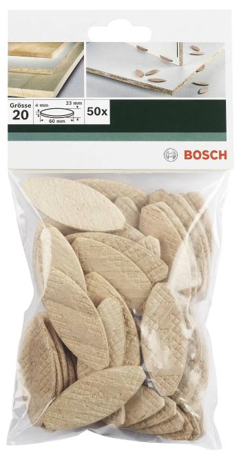 Bosch Accessories  plochá hmoždinka 60 mm 4 mm 2609256602 50 ks