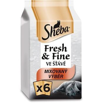 Sheba Fresh & Fine Mixovaný výber 6× 50 g (4770608260040)