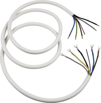 Heitronic 45507 optické vlákno prepojovací kábel  biela 2 m