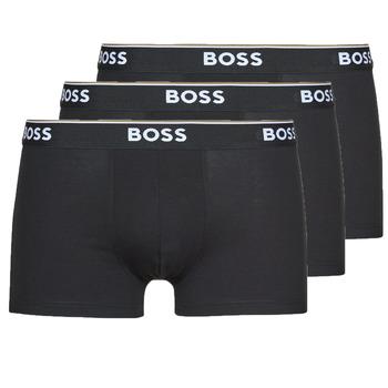 BOSS  Boxerky Trunk 3P Power  Čierna