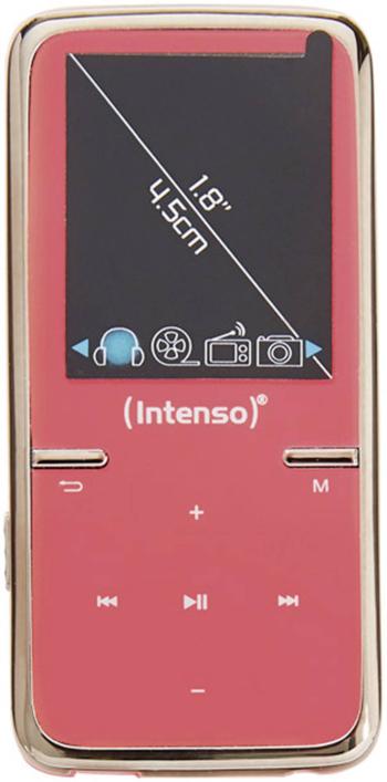 Intenso Video Scooter MP3 prehrávač, MP4 prehrávač 8 GB ružová