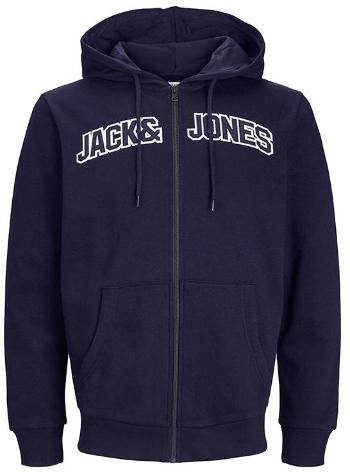 Jack&Jones Pánska mikina JJROUX Regular Fit 12241567 Navy Blazer L