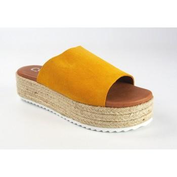Csy  Univerzálna športová obuv Sandále dáma CO   SO 23020 horčicová  Žltá