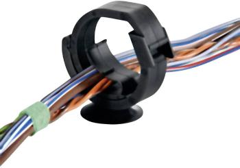 HellermannTyton AHC4AH držiak káblu  151-00374 Priemer káblového zväzku (rozsah) 36 mm (max)  samozatváracie, opätovne s