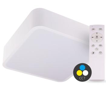 T-LED SMART TUYA Biele LED stropné svietidlo hranaté 400x400mm 36W CCT s DO 105469