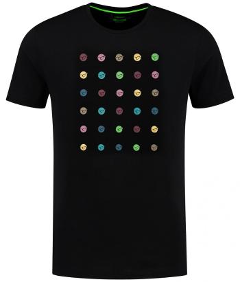 Korda tričko le dot tee black - s