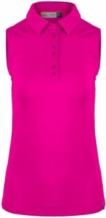 Kjus Womens Eve Polo S/L Magenta 34