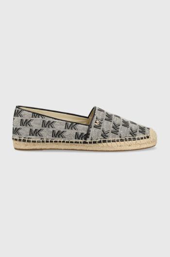 Espadrilky MICHAEL Michael Kors Kendrick šedá farba, 40S3KNFP1Y