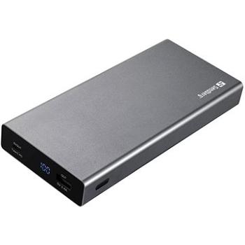 Sandberg Powerbank USB-C PD 100W, 20000 mAh, čierna (420-52)