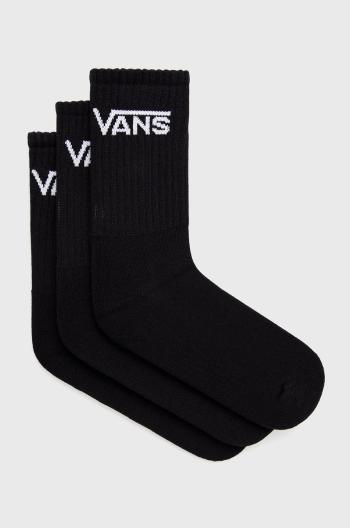 Detské ponožky Vans čierna farba