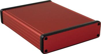 Hammond Electronics 1455P1601RD 1455P1601RD profilové puzdro 160 x 125 x 30.5  hliník  červená 1 ks