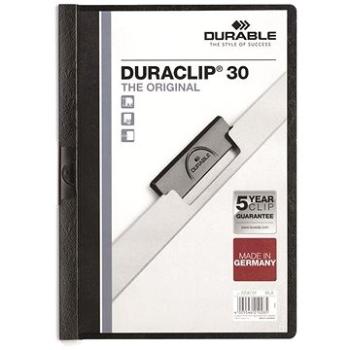 DURABLE Duraclip A4, 30 listov, čierne (220001)
