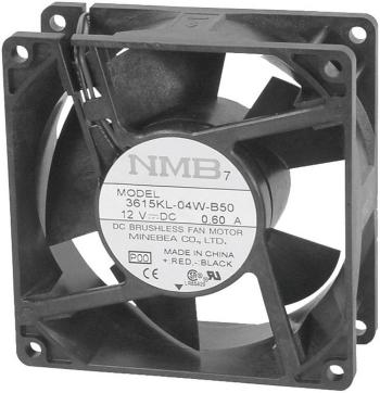 NMB Minebea 3610KL-04W-B50-P00 axiálny ventilátor 12 V/DC 93 m³/h (d x š x v) 92 x 92 x 25 mm