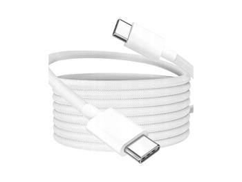 Kábel LTC LX034803 USB-C/USB-C 2m White pre iPhone 15