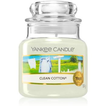 Yankee Candle Clean Cotton vonná sviečka 104 g