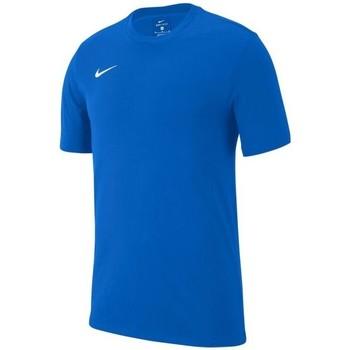 Nike  Tričká s krátkym rukávom JR Team Club 19  Modrá