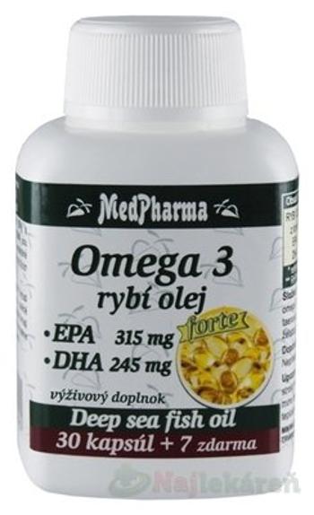 MedPharma Omega 3 rybí olej Forte tabliet 37