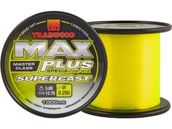 Trabucco vlasec max plus line supercast 1000 m - 0,22 mm 4,9 kg