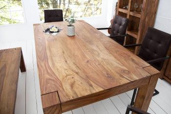 LuxD Jedálenský stôl z masívu Timber 160cm