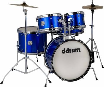 DDRUM D1 Jr 5-Piece Complete Drum Kit Cobalt Blue Detská bicia súprava