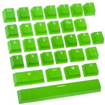 Ducky Rubber Keycap Set, 31 klávesov, Double-Shot Backlight – zelené (DKSA31-USRDGNNO1)