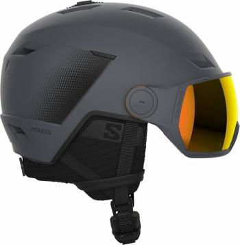 Salomon Pioneer LT Visor Eben M (56-59 cm) Lyžiarska prilba