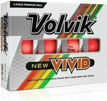 Volvik Vivid 2022 Pink Golfové lopty