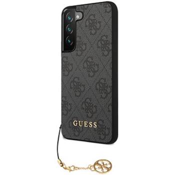 Guess 4G Charms Zadný Kryt na Samsung Galaxy S23+ Grey (GUHCS23MGF4GGR)