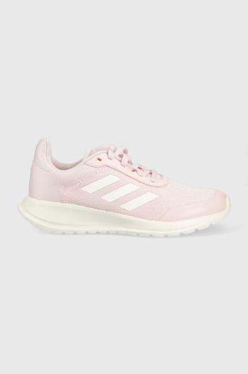 Tenisky adidas Tensaur Run GZ3428 ružová farba