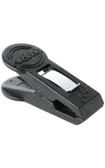 K&M 16060 Sheet music clip black (unit: 4 pcs.)