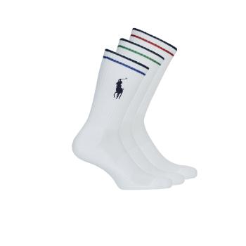 Polo Ralph Lauren  3PK BPP-SOCKS-3 PACK  Športové ponožky Biela