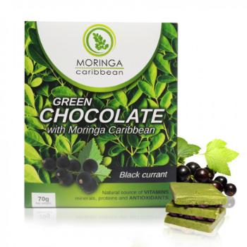Moringa caribbean Čokoláda s čiernymi ríbezľami 70 g