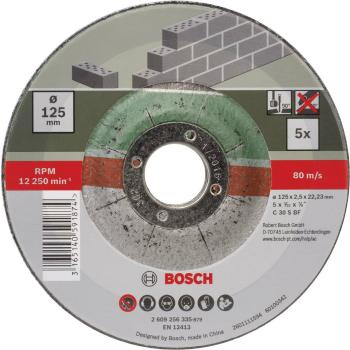 Bosch Accessories C 30 S BF 2609256335 rezný kotúč lomený  125 mm 22.23 mm 5 ks