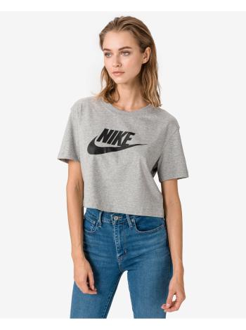 Tričká s krátkym rukávom pre ženy Nike - sivá