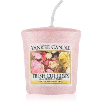 Yankee Candle Fresh Cut Roses votívna sviečka 49 g