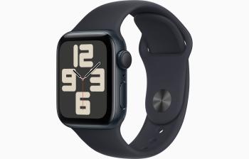 Apple Watch SE/44mm/Midnight/Sport Band/Midnight/-S/M