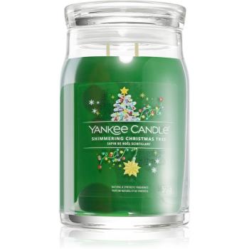 Yankee Candle Shimmering Christmas Tree vonná sviečka Signature 567 g