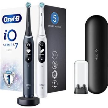 Oral-B iO Series 7 Duo Black Onyx & White Alabaster magnetické zubné kefky (4210201363040)