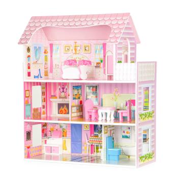 Drevený domček pre bábiky Kaila dollhouse 