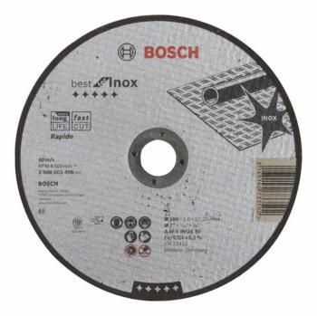 Bosch Accessories 2608603498 2608603498 rezný kotúč rovný  180 mm 22.23 mm 1 ks