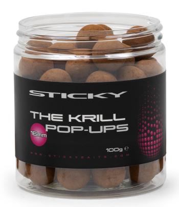 Sticky baits plávajúce boilies the krill pop-ups 100 g-14mm