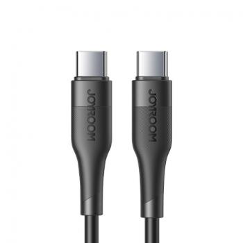 Joyroom Fast Charging kábel USB-C / USB-C QC PD 3A 60W 1.2m, čierny (S-1230M3)