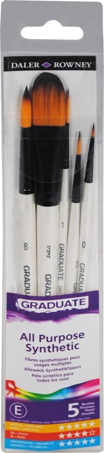 Daler Rowney Graduate Multi-Technique Brush Synthetic Sada štetcov 1 ks