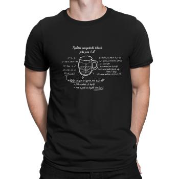 Originálne tričko Energetická bilancia piva, XXL