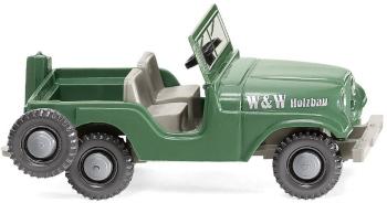 Wiking 001103 H0 Jeep W &amp; W drevené konštrukcie