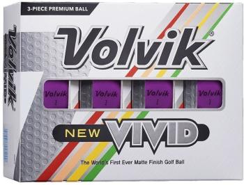 Volvik Vivid 2020 Golf Balls Purple