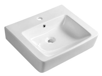 AQUALINE - MODIS keramické umývadlo 55x45cm, biela FS9A1