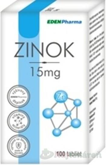 EdenPharma Zinok 15 mg 100 tabliet